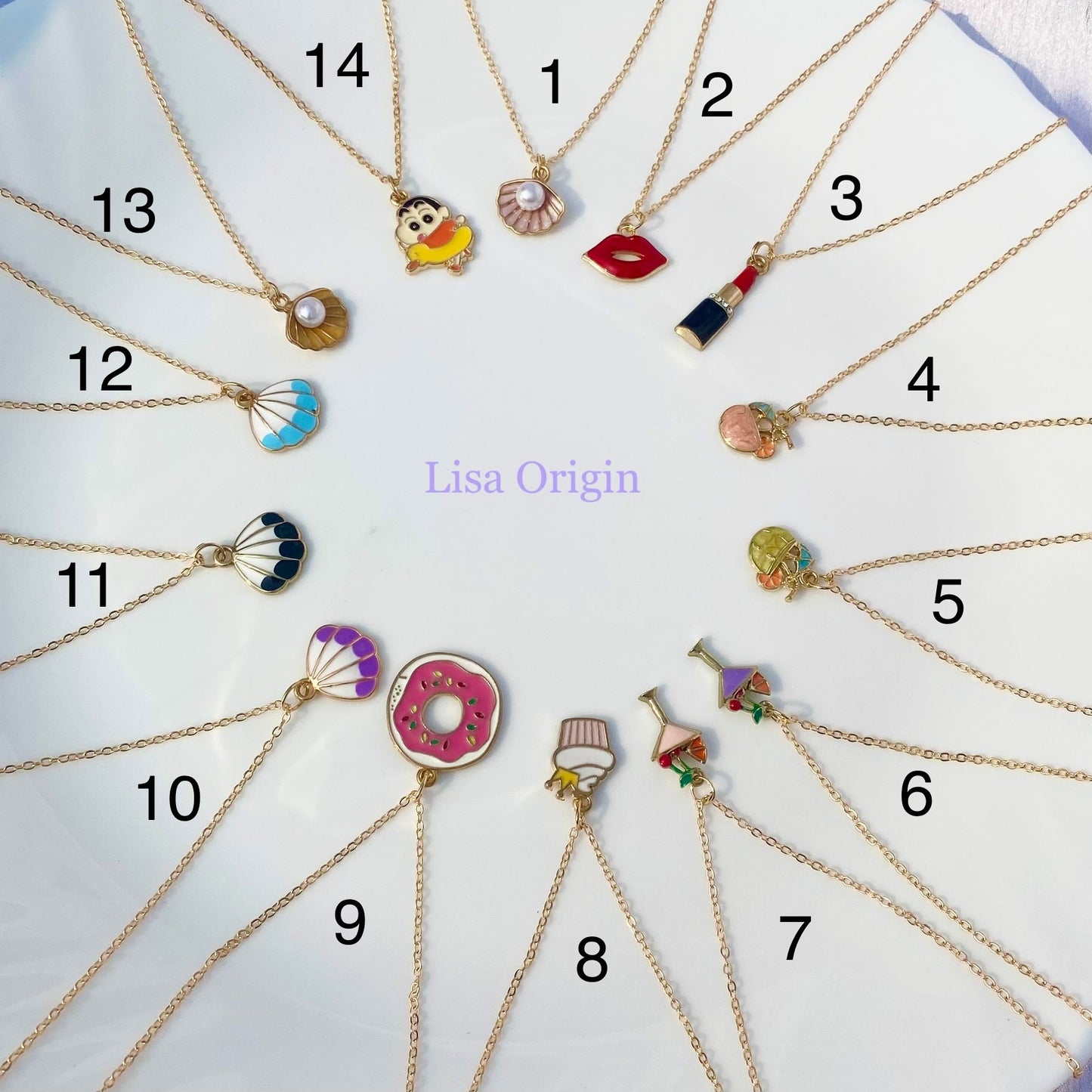 Cute Minimal Necklaces