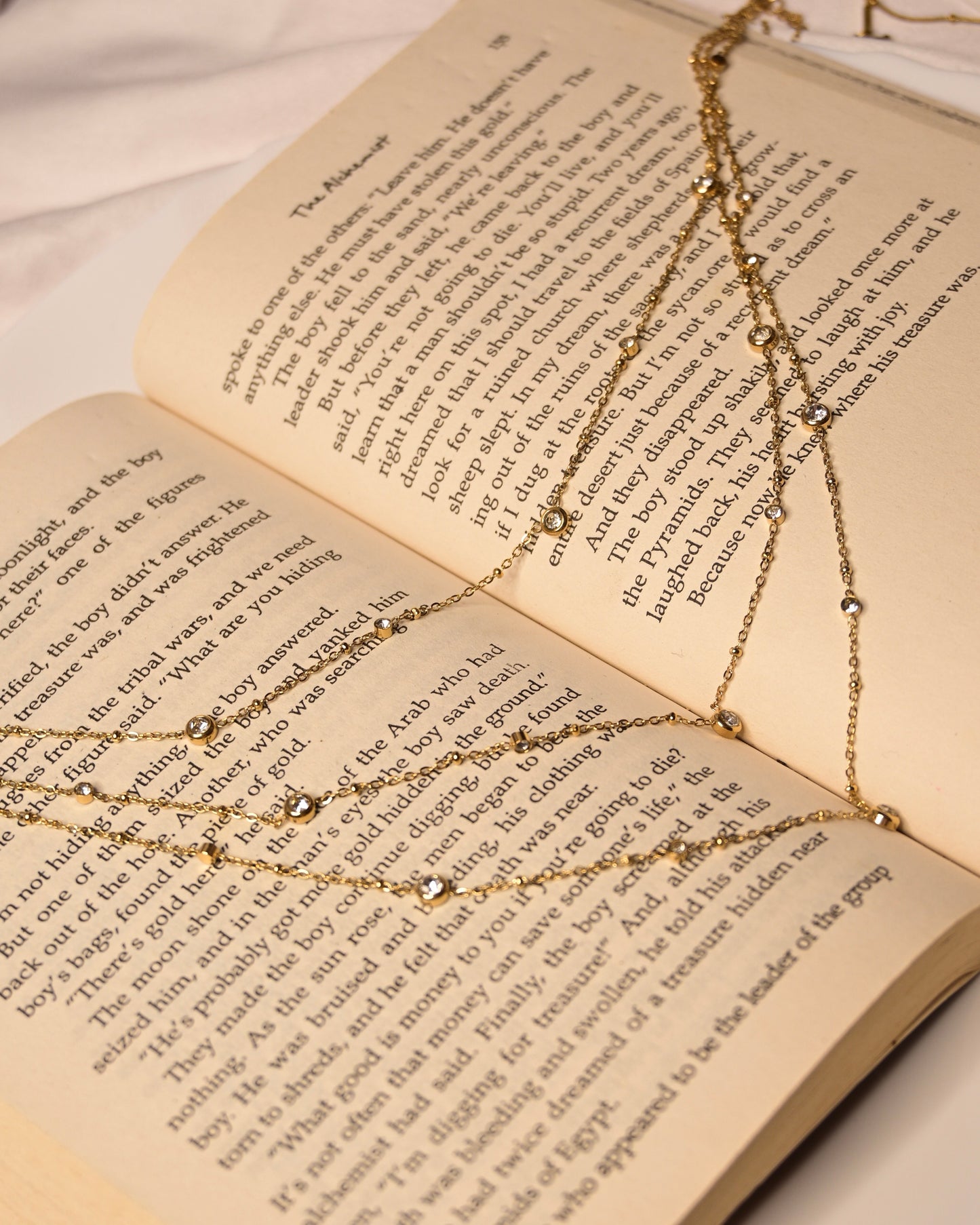 3 Layer Mini Studded Anti Tarnish Necklace