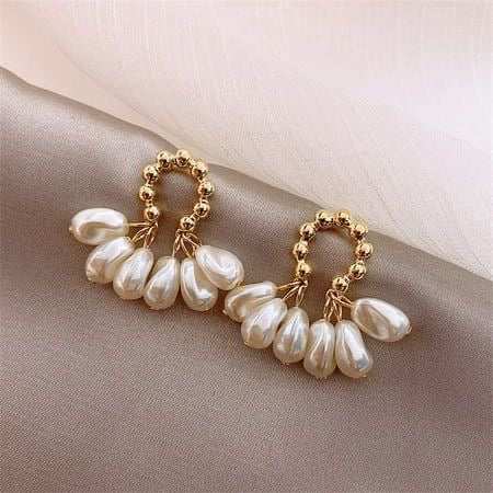 Multi Pearl Earrings