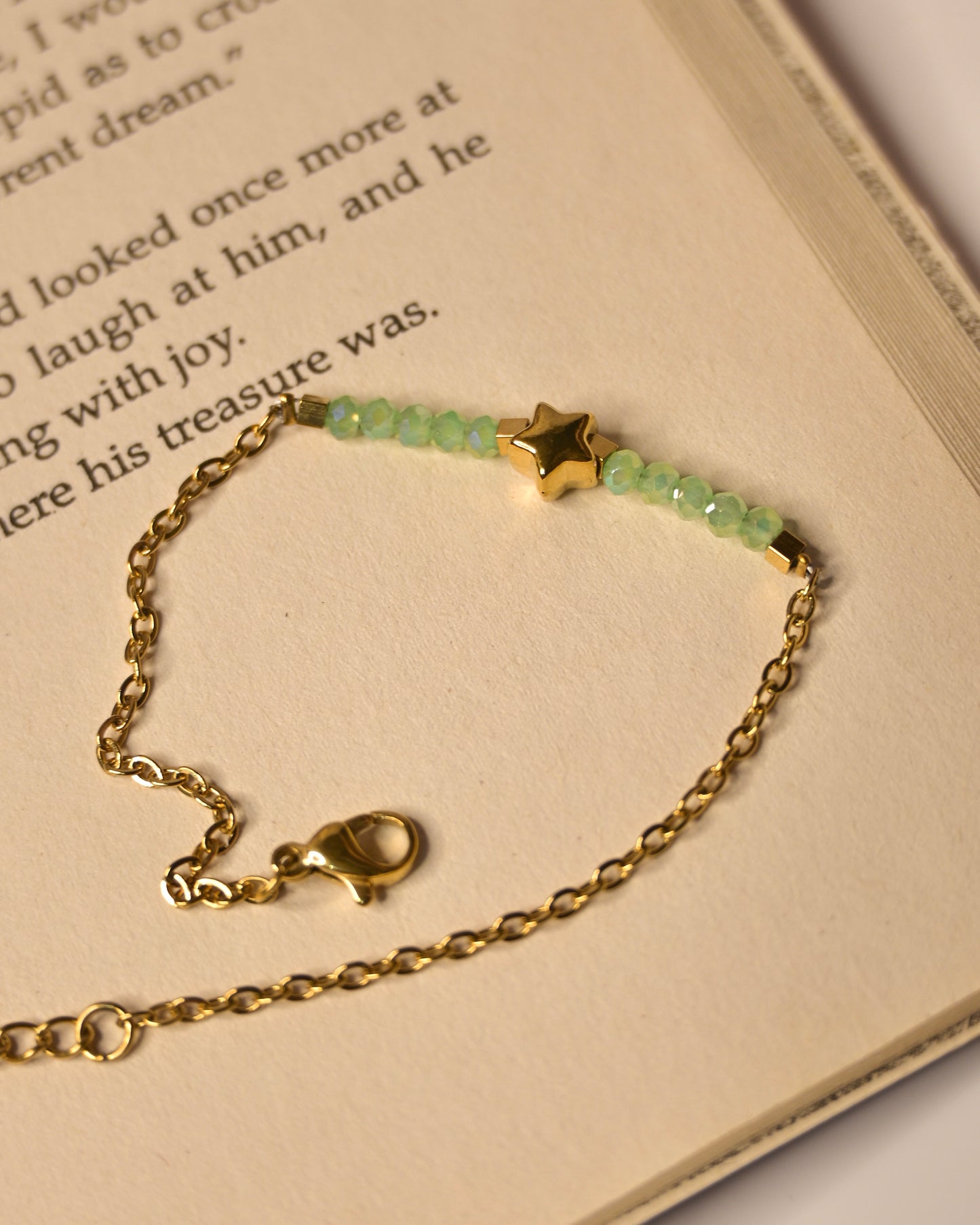 Crystal And Star Anti Tarnish Bracelet