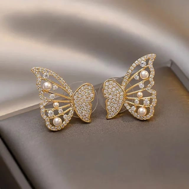 Butterfly Stud Earrings