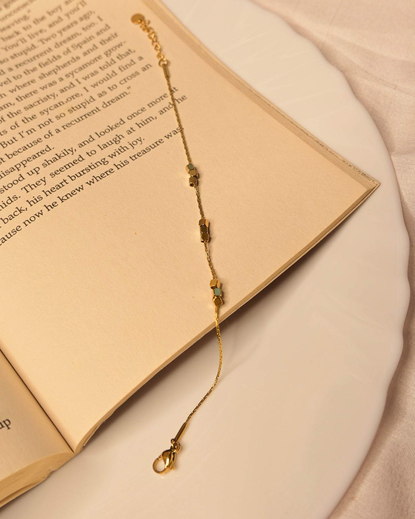 Mini Cubic Anti Tarnish Bracelet