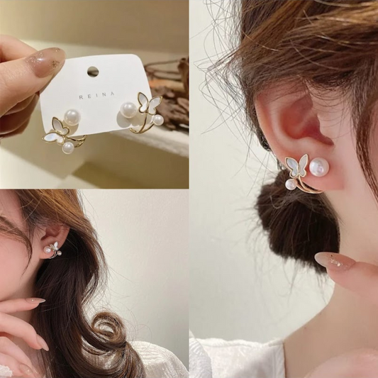 Korean Butterfly Earrings