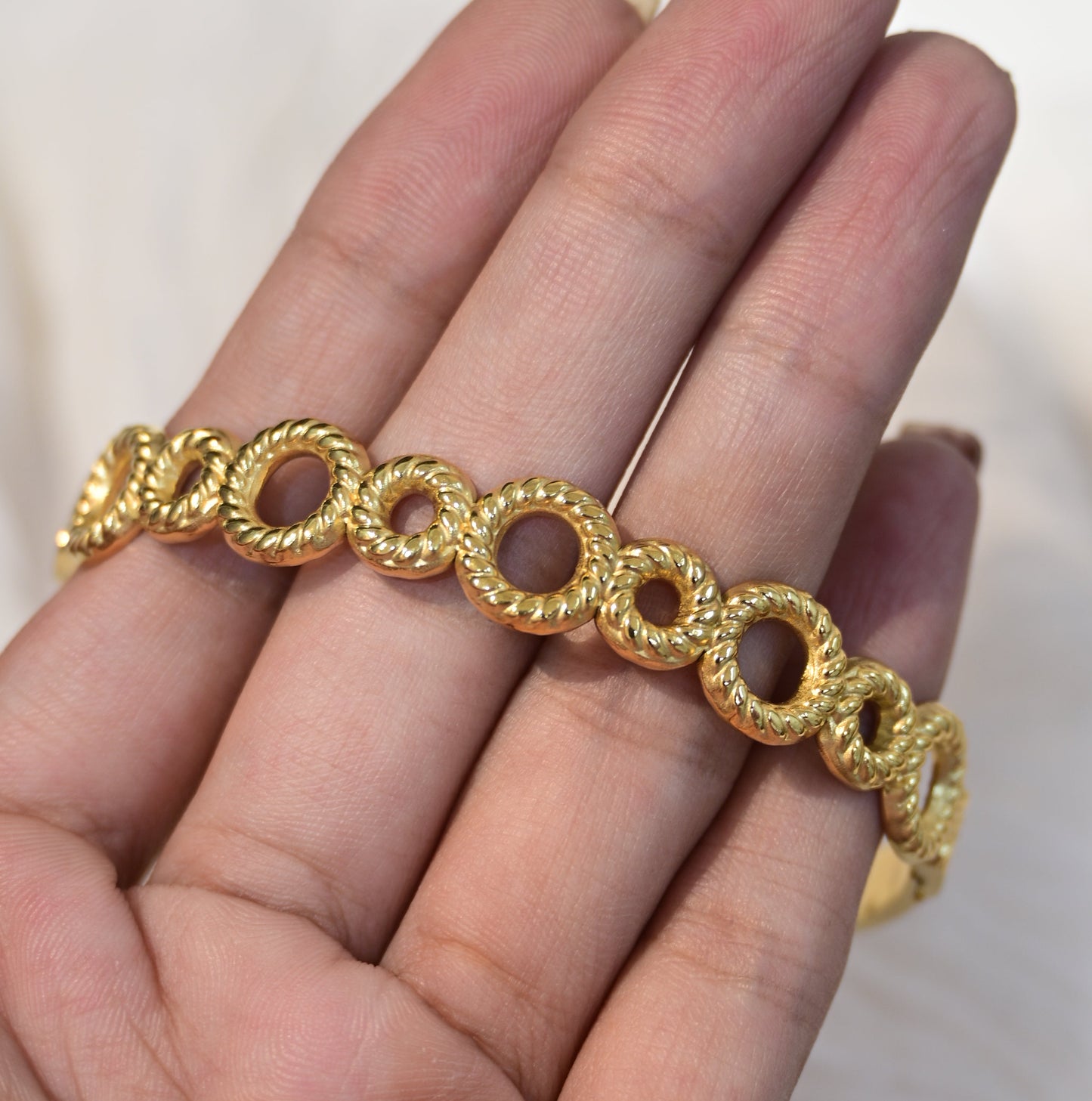 Circular Anti Tarnish Kada