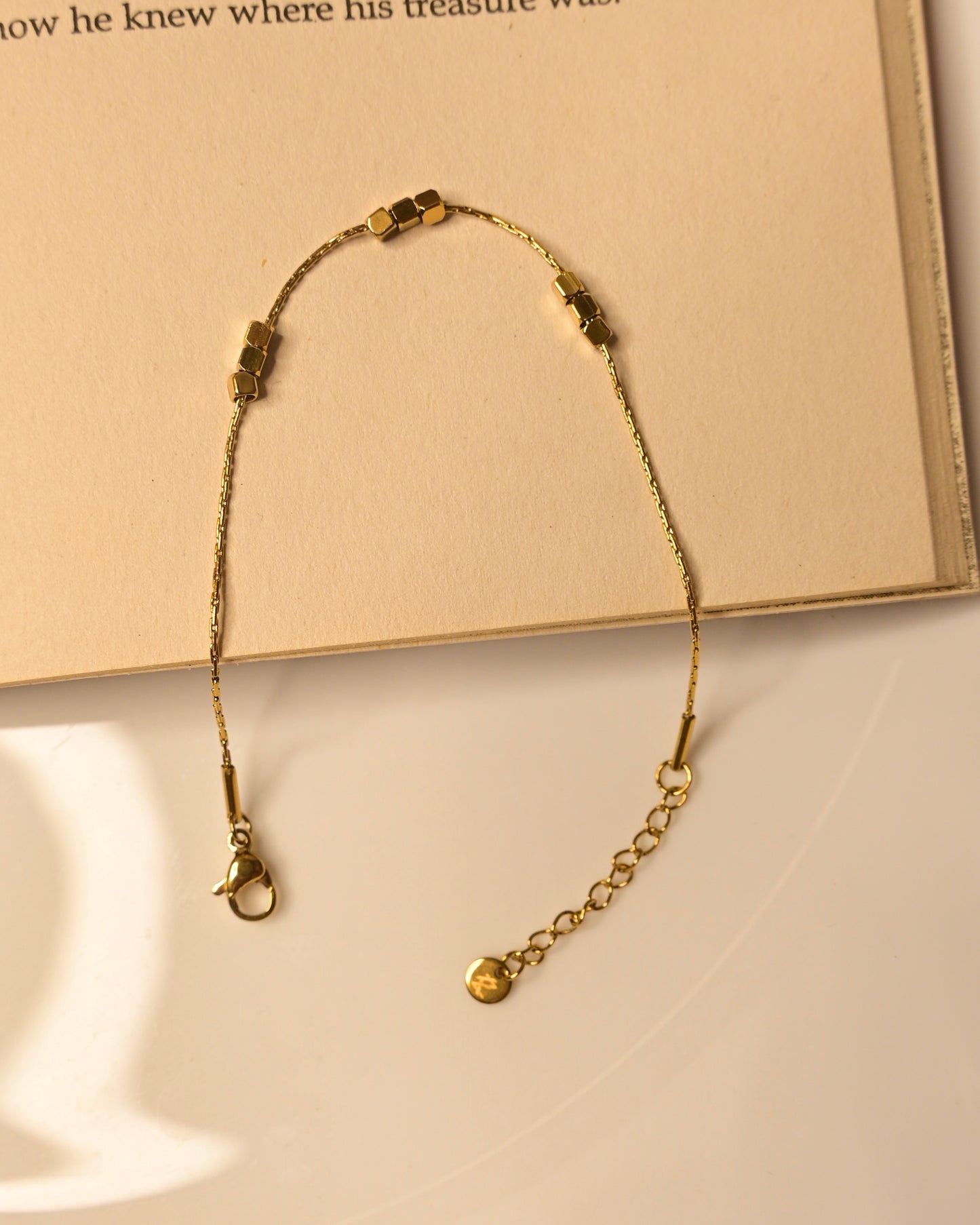 Mini Cubic Anti Tarnish Bracelet