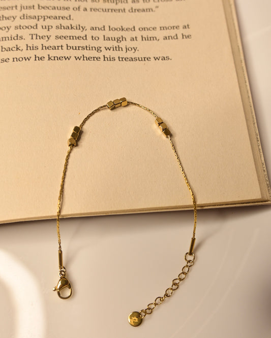 Mini Cubic Anti Tarnish Bracelet