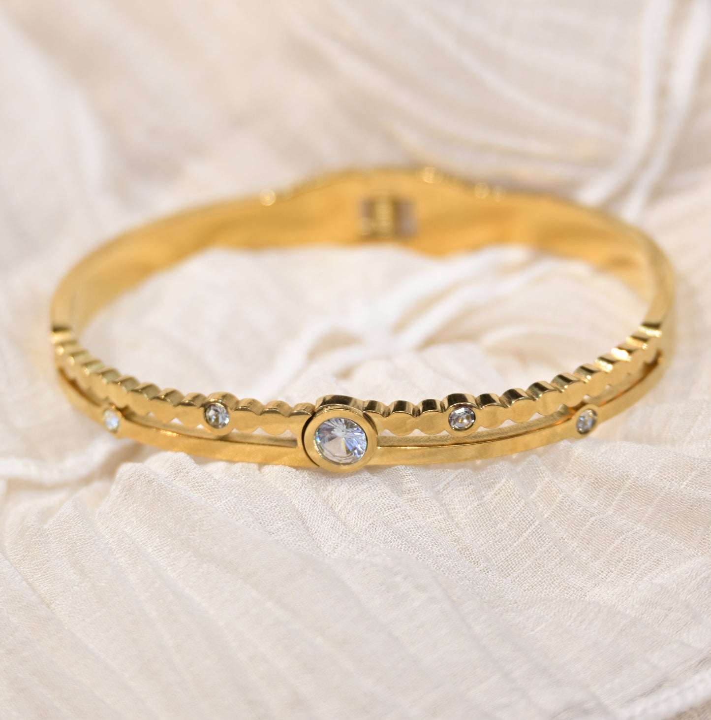 Double Layer Anti Tarnish Kada