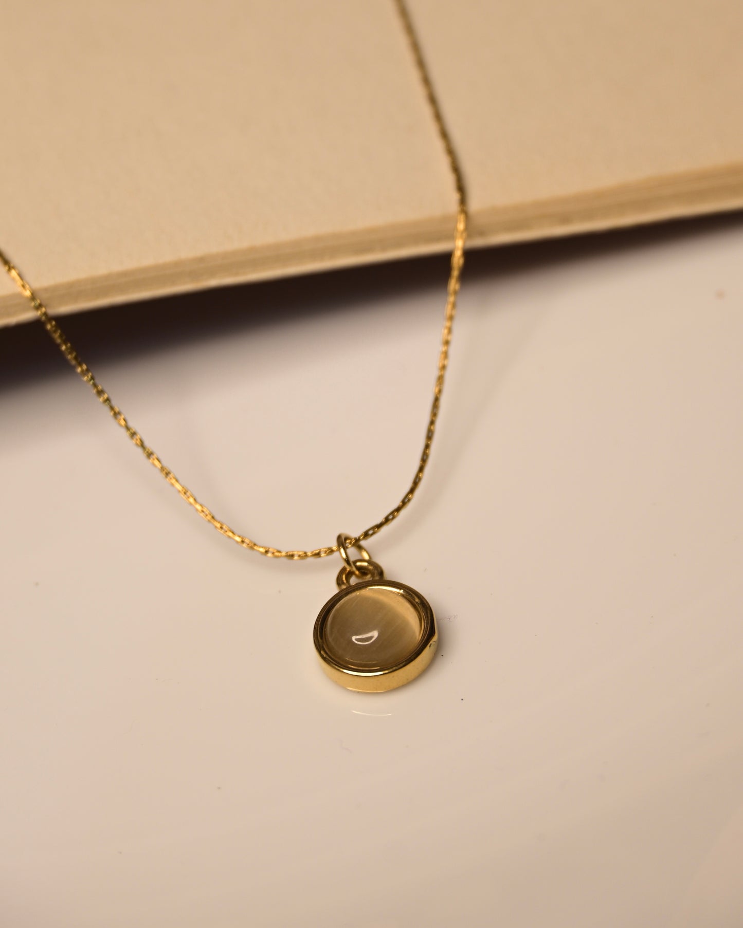 Cat Eye Anti Tarnish Necklace