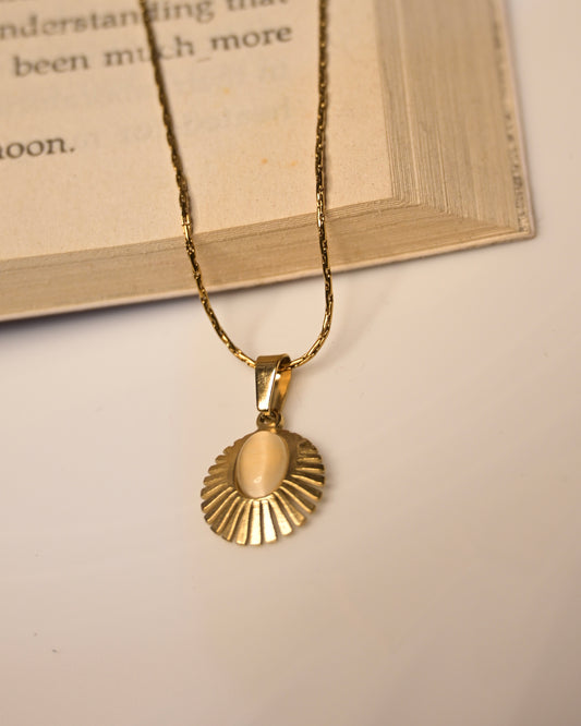 Sunburst Anti Tarnish Necklace