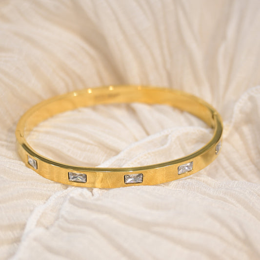 Rectangle Studded Anti Tarnish Kada